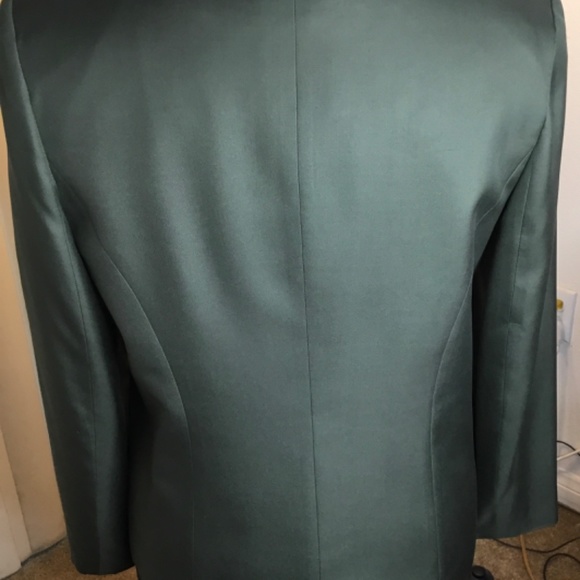 Green Silk Four Piece Amanda  Smith - Picture 2 of 6